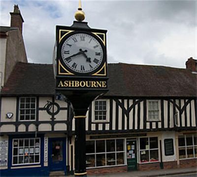 ashbourne clock sign