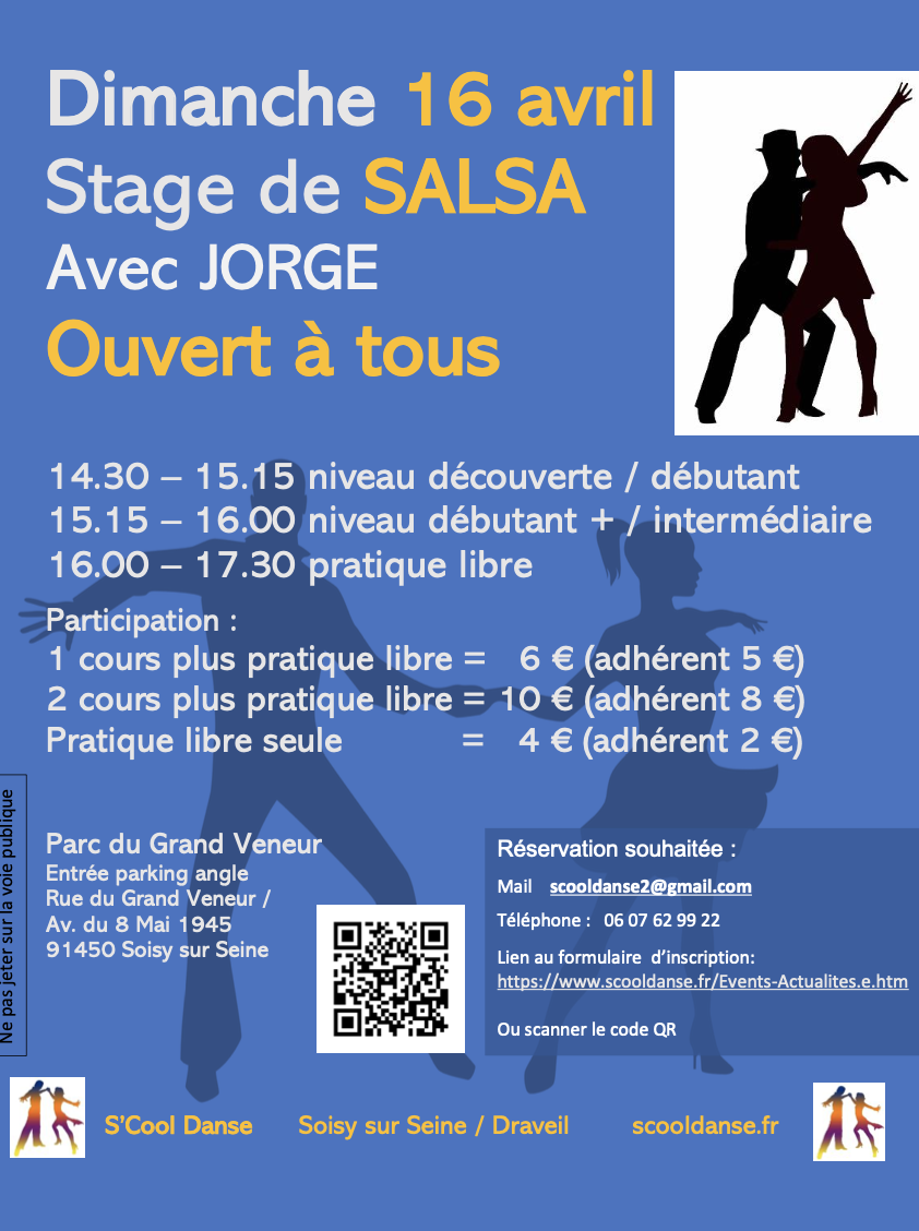 stage CHA CHA 14 mai 1