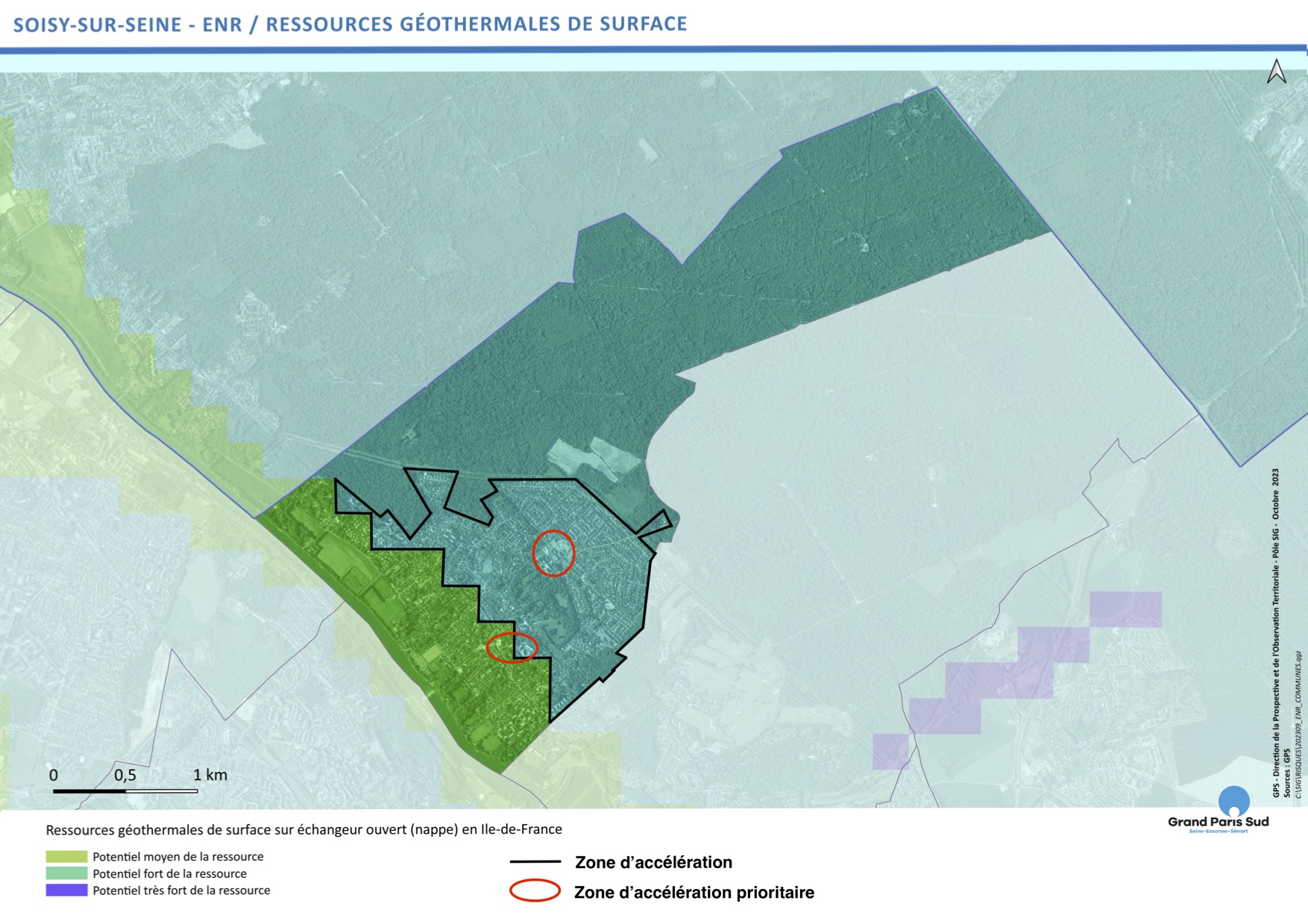 Carte Géothermie de surface