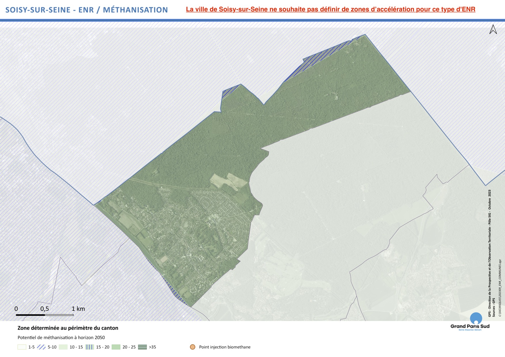 Carte Méthanisation