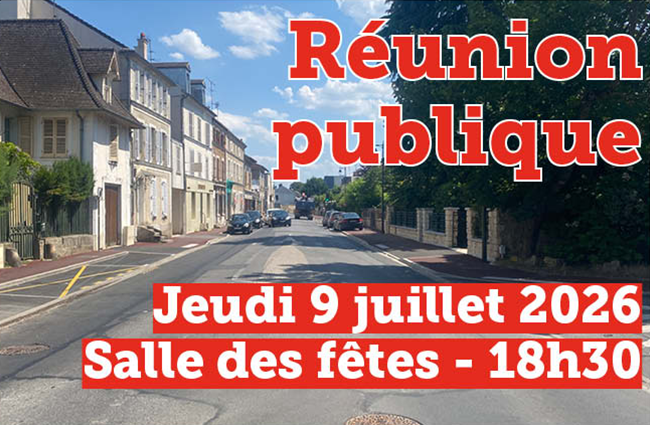 Réunion publique : Travaux sur la RD 448