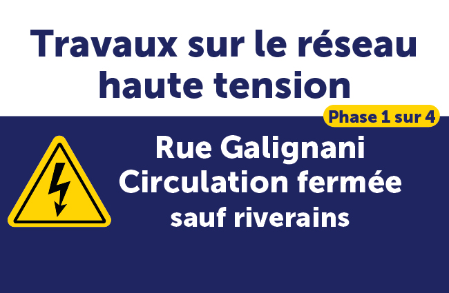 Travaux sur le réseau haute tension : Phase 1 du 19 au 30 octobre 2026