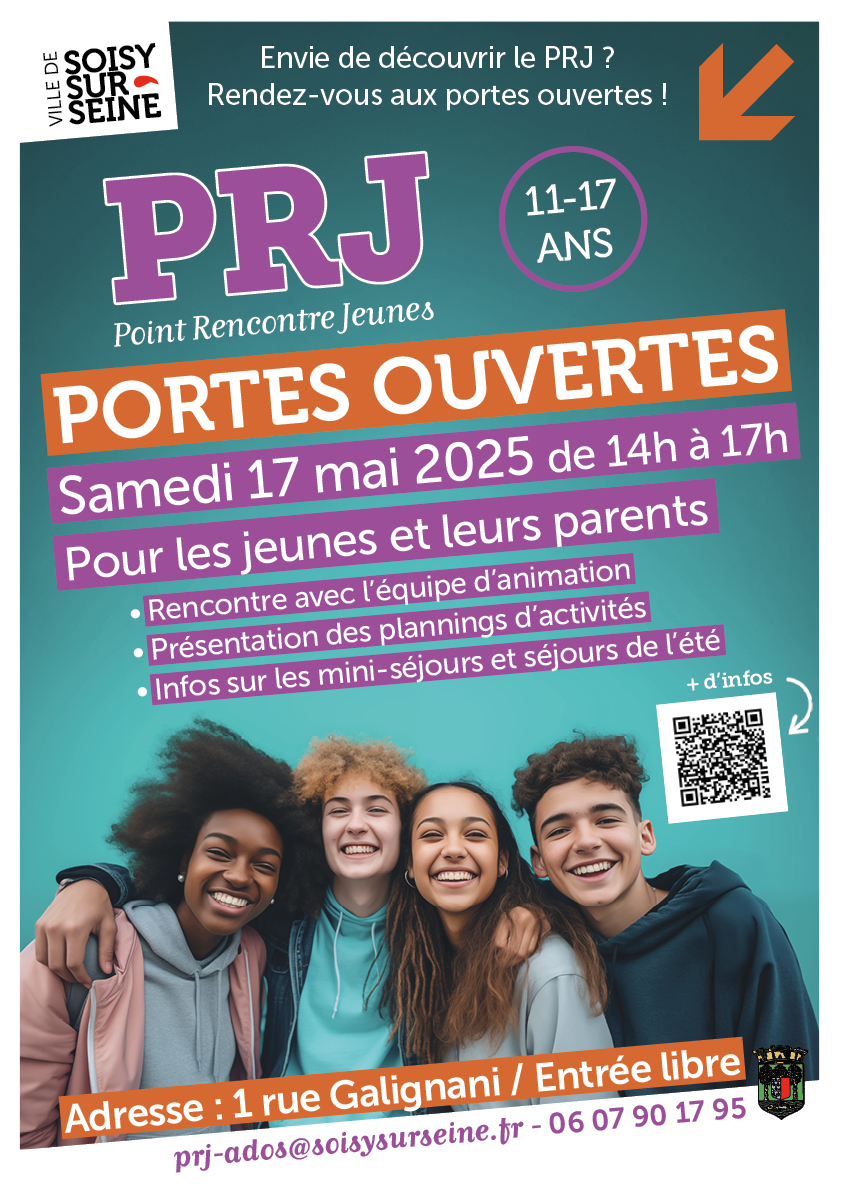 Affiche PRJ portes ouvertes recto