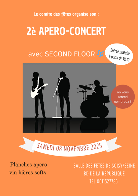 Apero concert nov 25