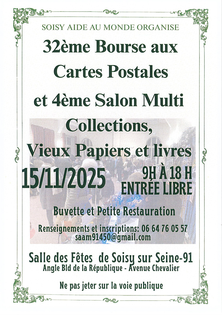 Bourses cartes postales 25