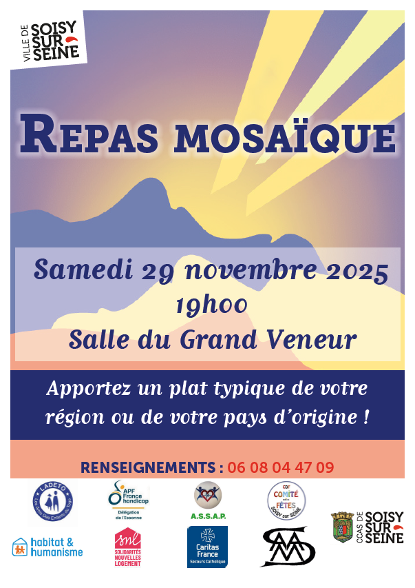 Repas mosaique 2025