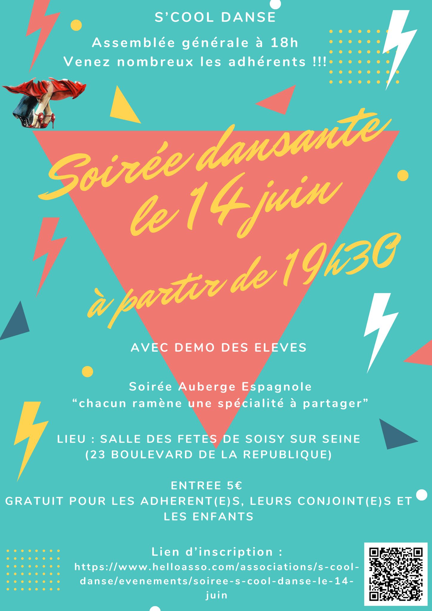 Scool Danse soiree du 14 juin 2025