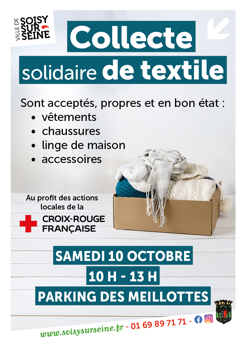 A3 Collecte textile Croix Rouge 2026