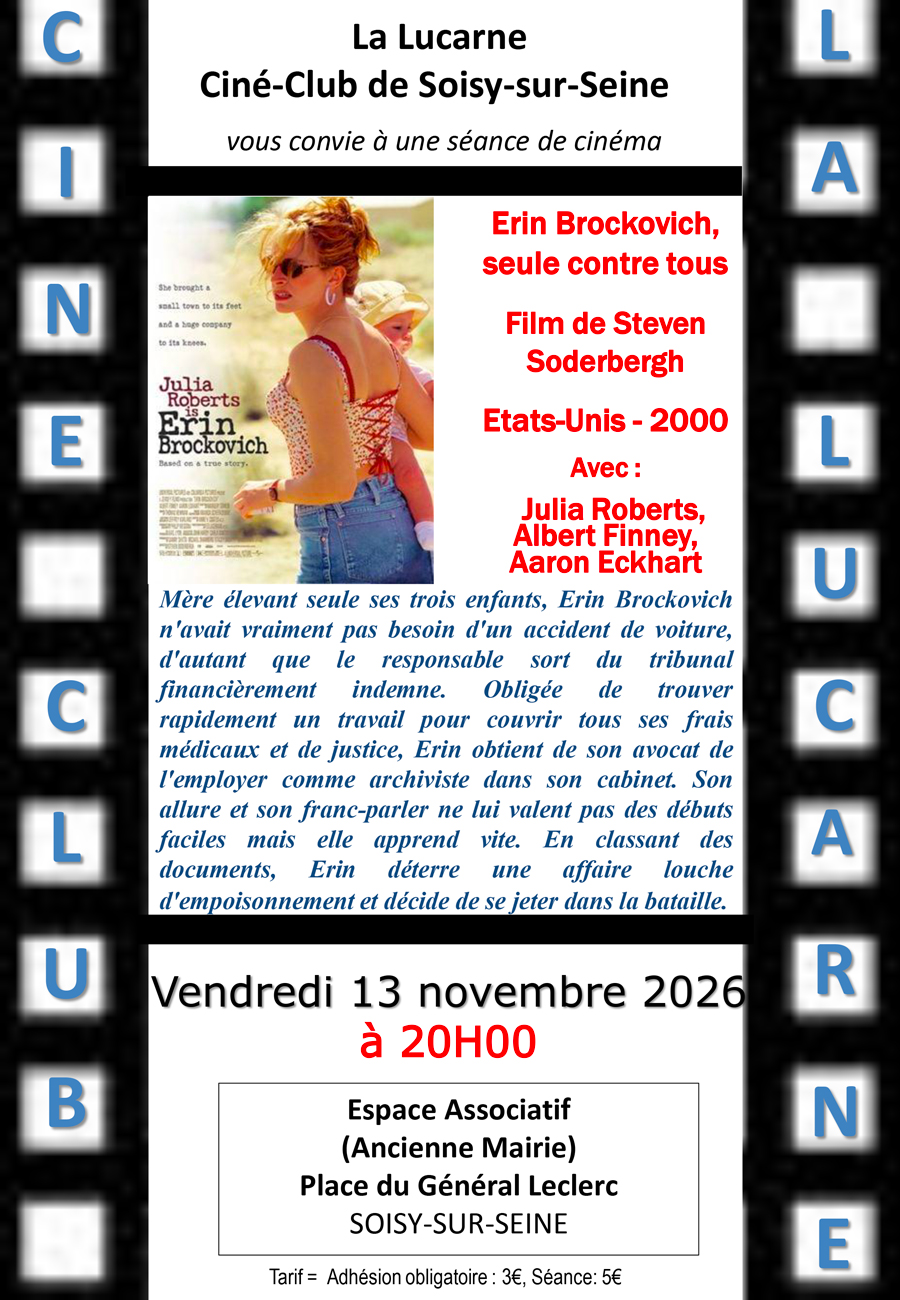 Affiche Erin Brockowich